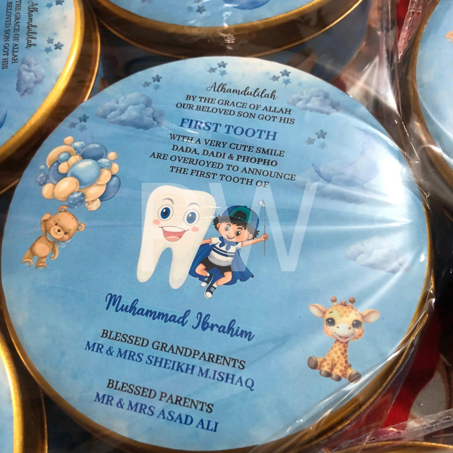 Baby Boy Birth Announcement Box | BB-101