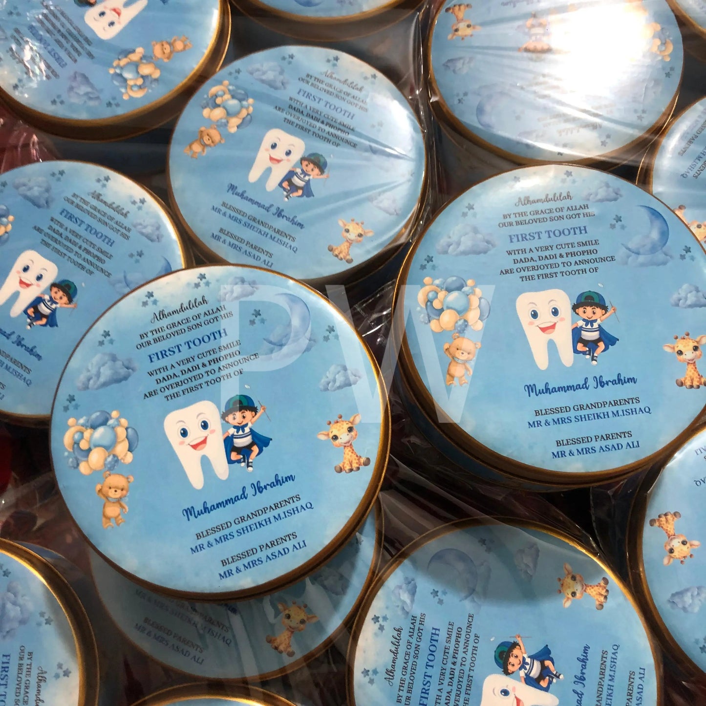 Baby Boy Birth Announcement Box | BB-101