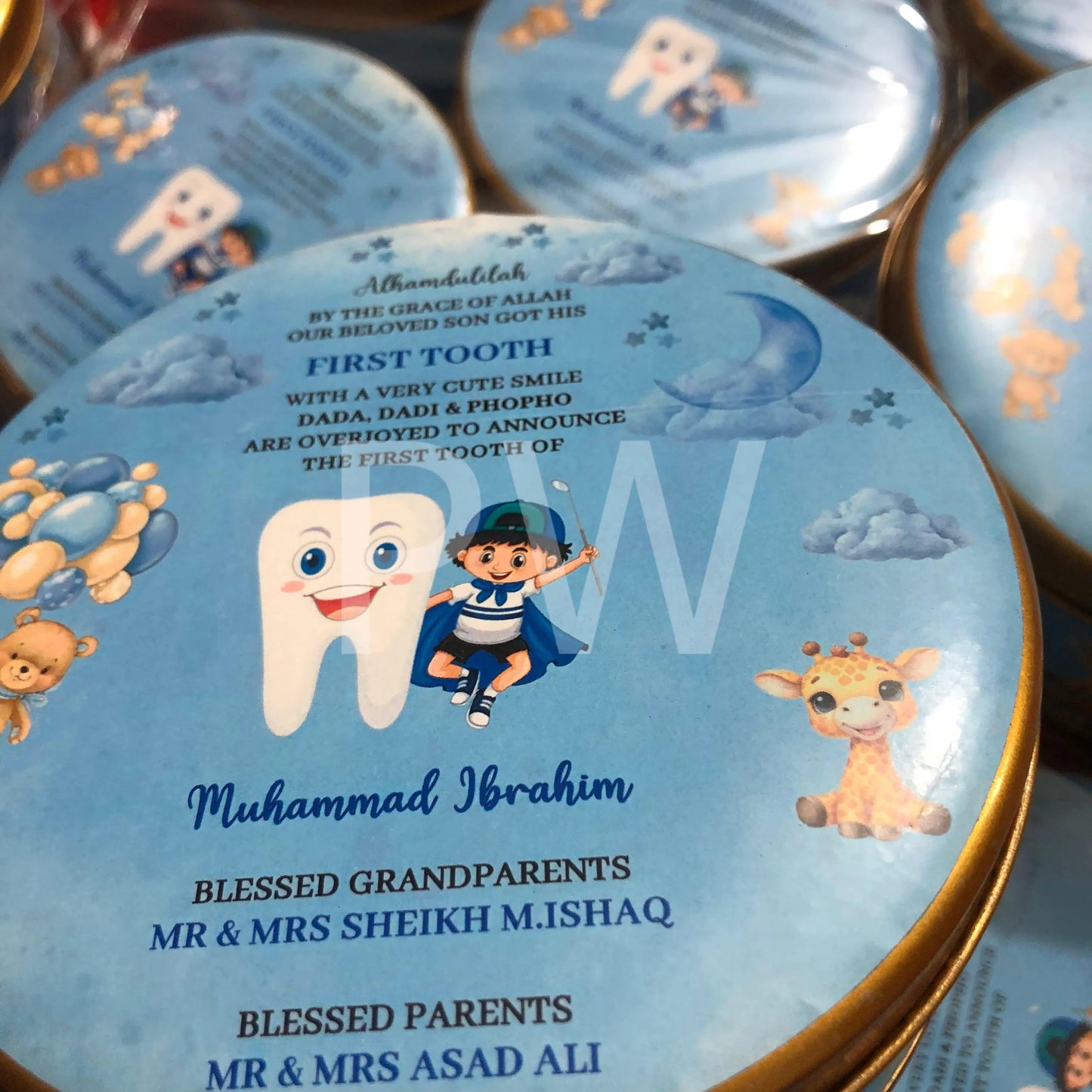 Baby Boy Birth Announcement Box | BB-101