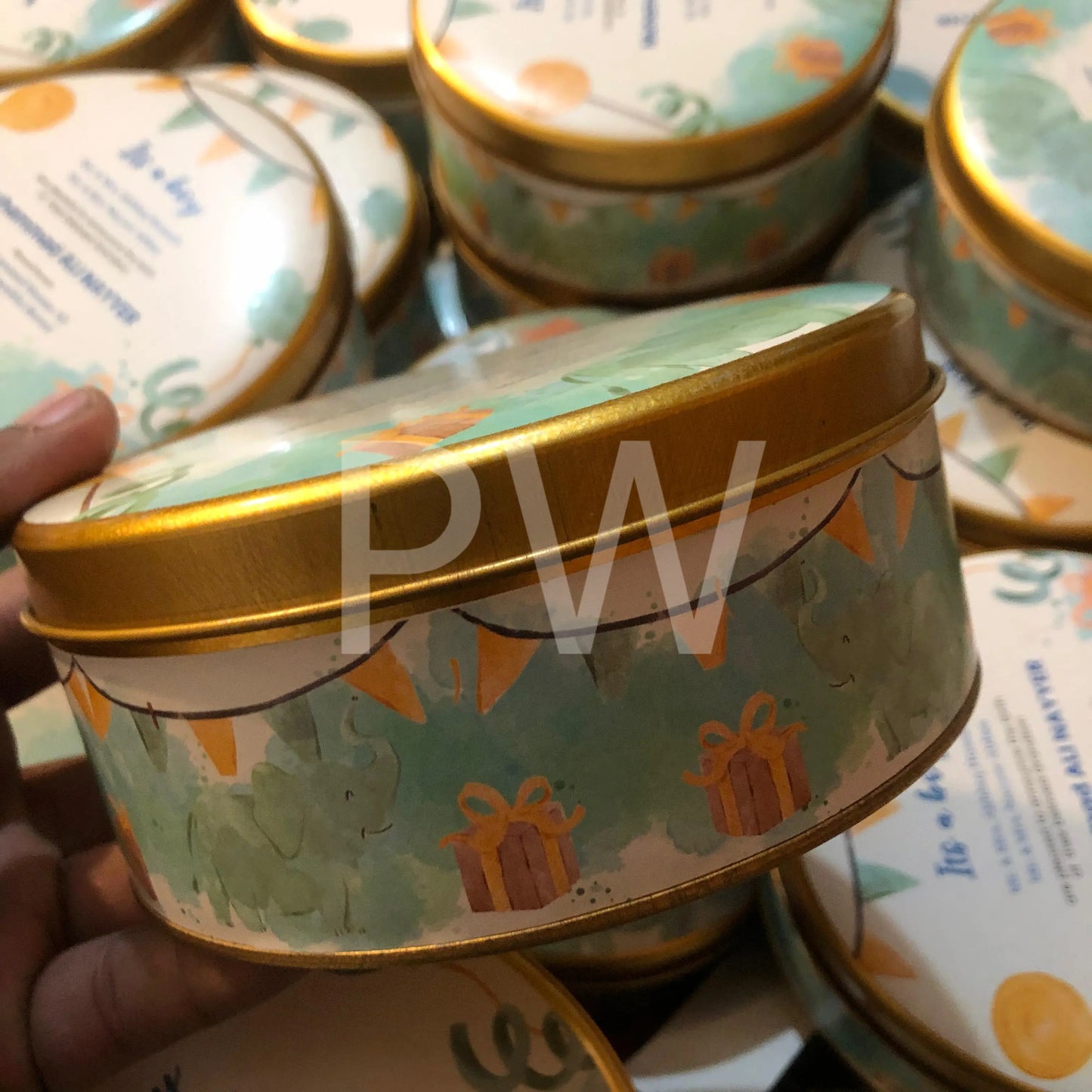Baby Boy Birth Announcement Box | BB-102