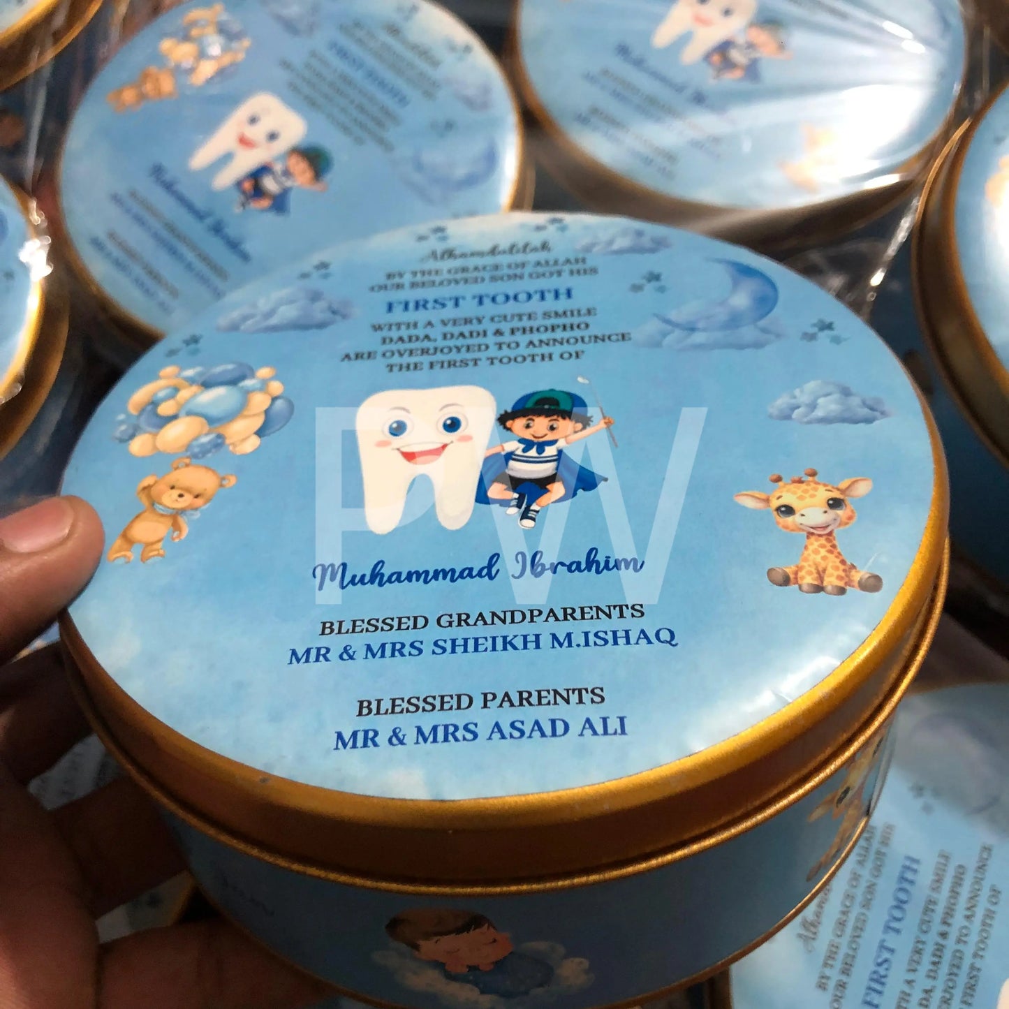 Baby Boy Birth Announcement Box | BB-101