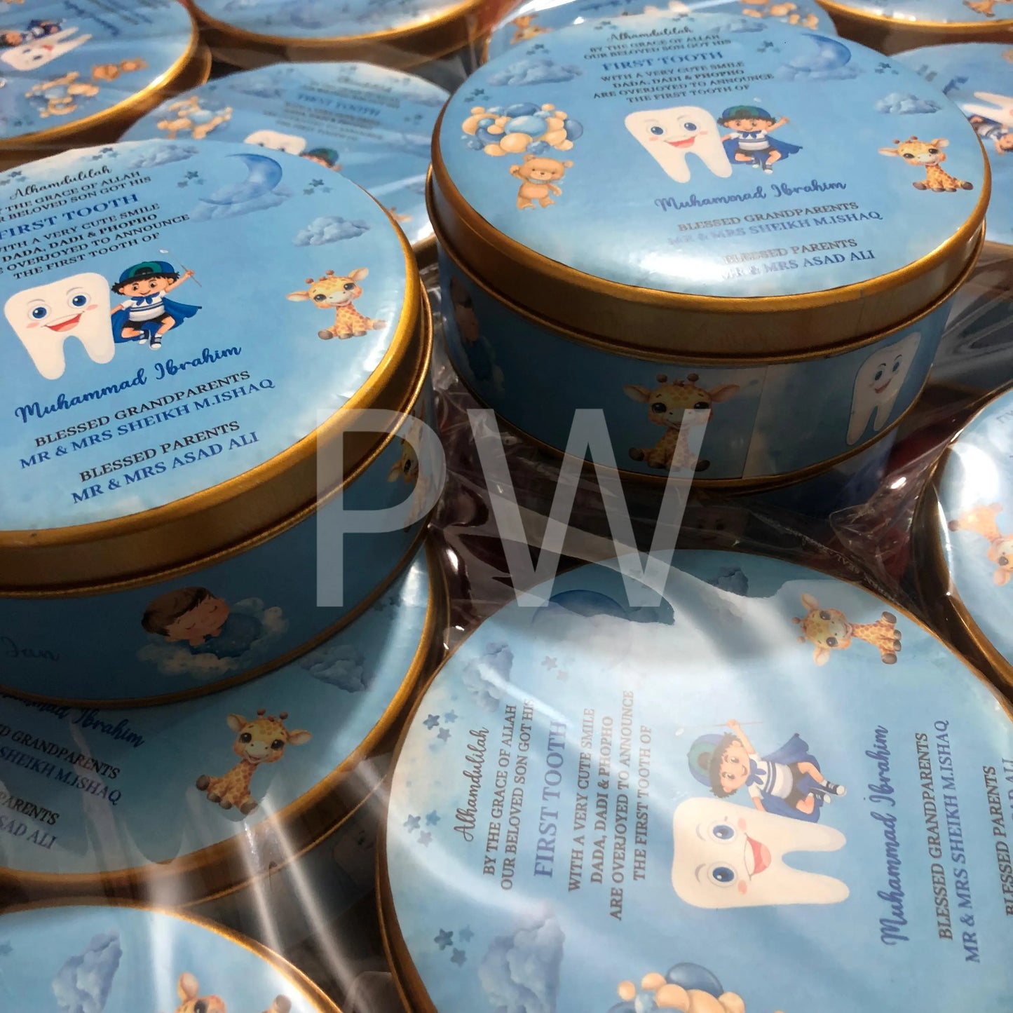 Baby Boy Birth Announcement Box | BB-101