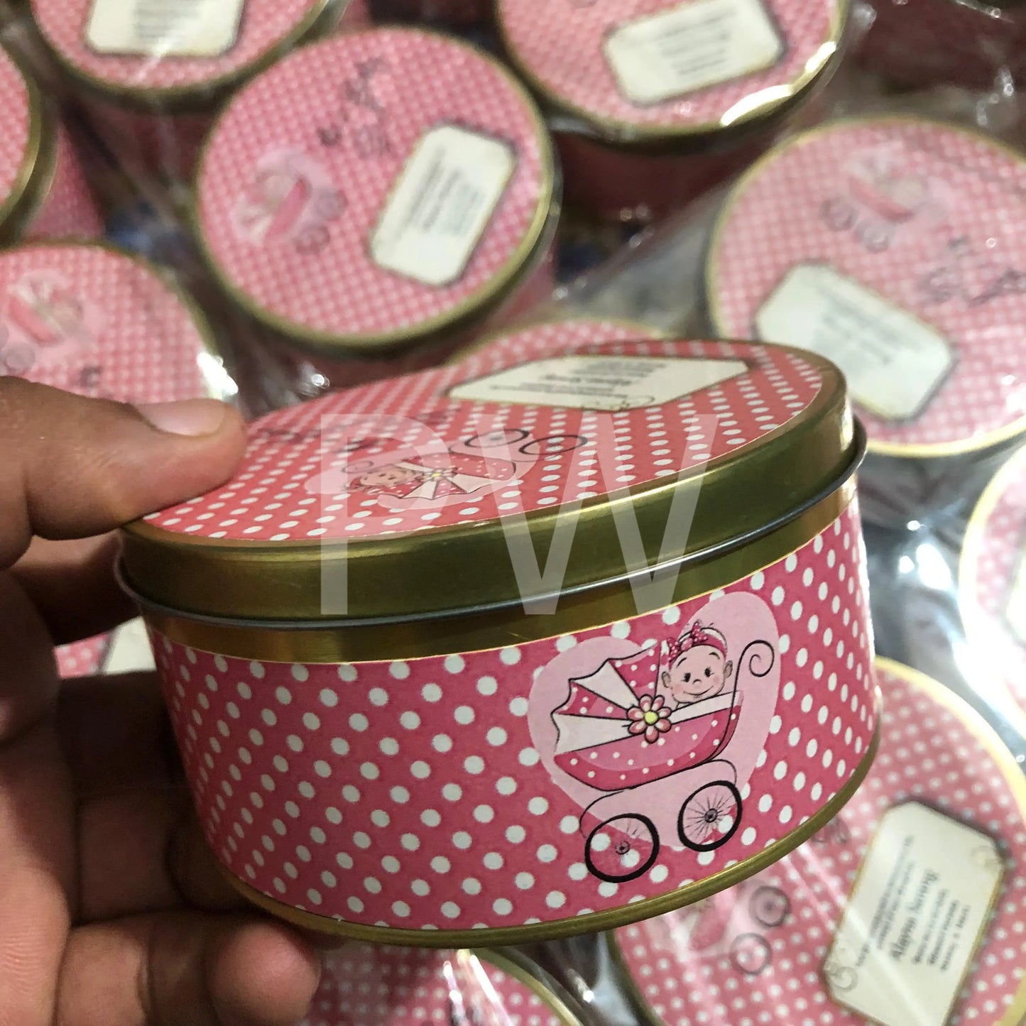 Baby Girl Birth Announcement Box | BB-105