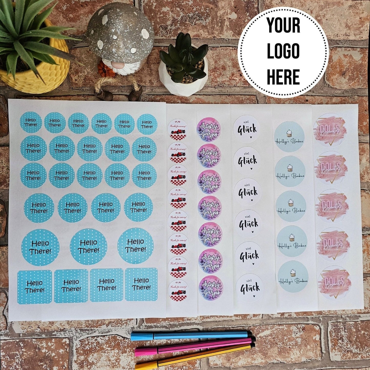 Round Stickers