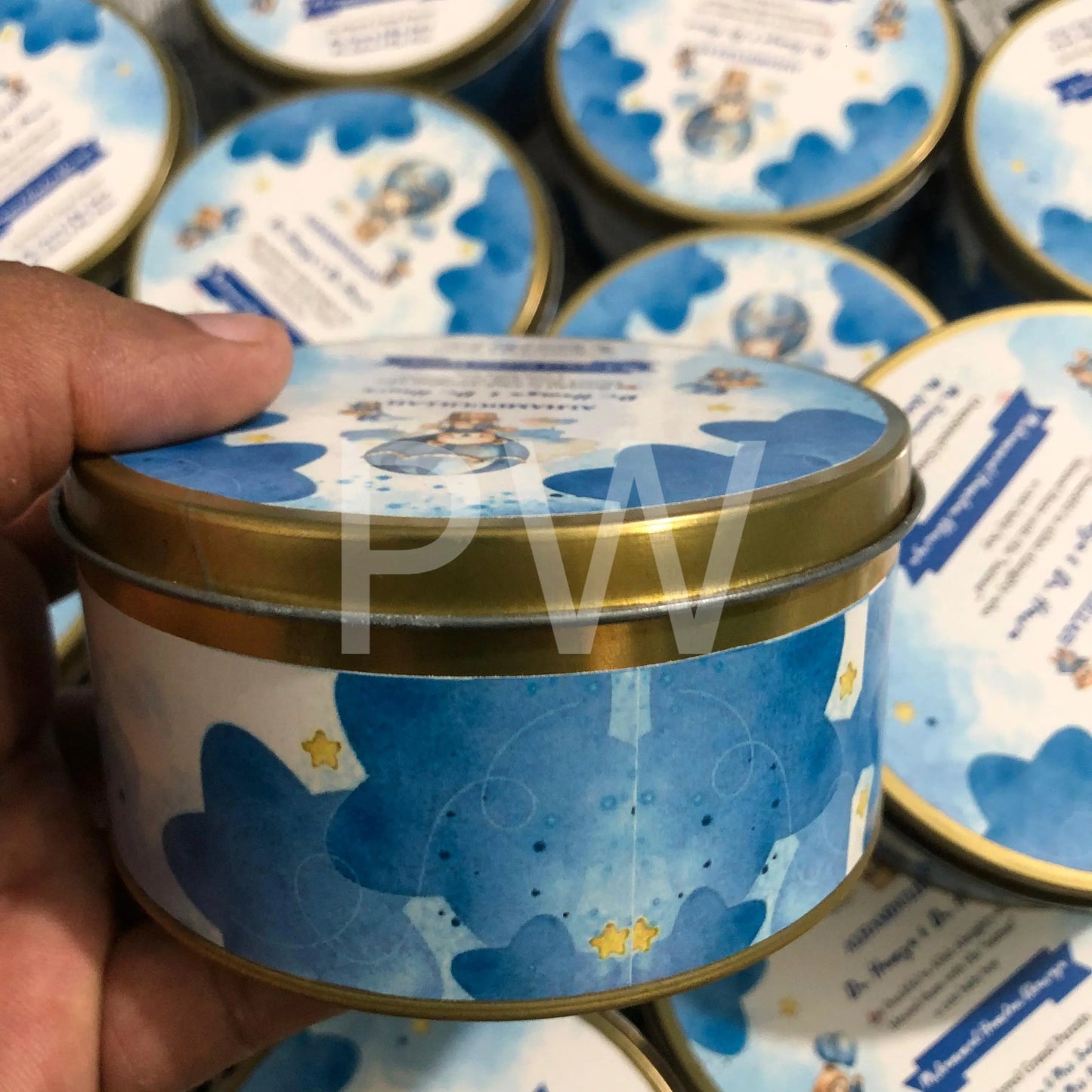 Baby Boy Birth Announcement Box | BB-113