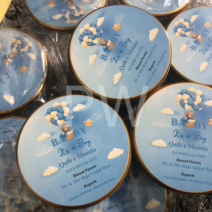 Baby Boy Birth Announcement Box | BB-107