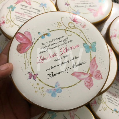 Baby Girl Birth Announcement Box | BB-108
